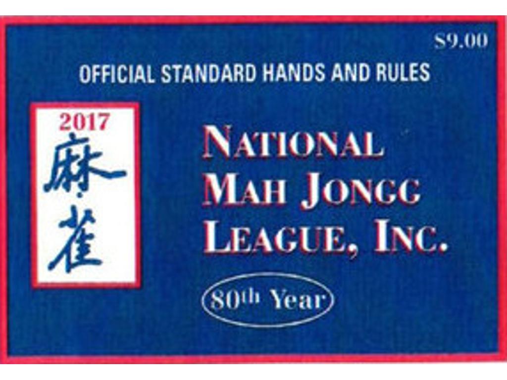 PACK OF 4 - 2017 Nationwide Mah Jongg League Card - Huge photo about National Mah Jongg League Card Printable titled PACK OF 4 - 2017 Nationwide Mah Jongg League Card - Significant